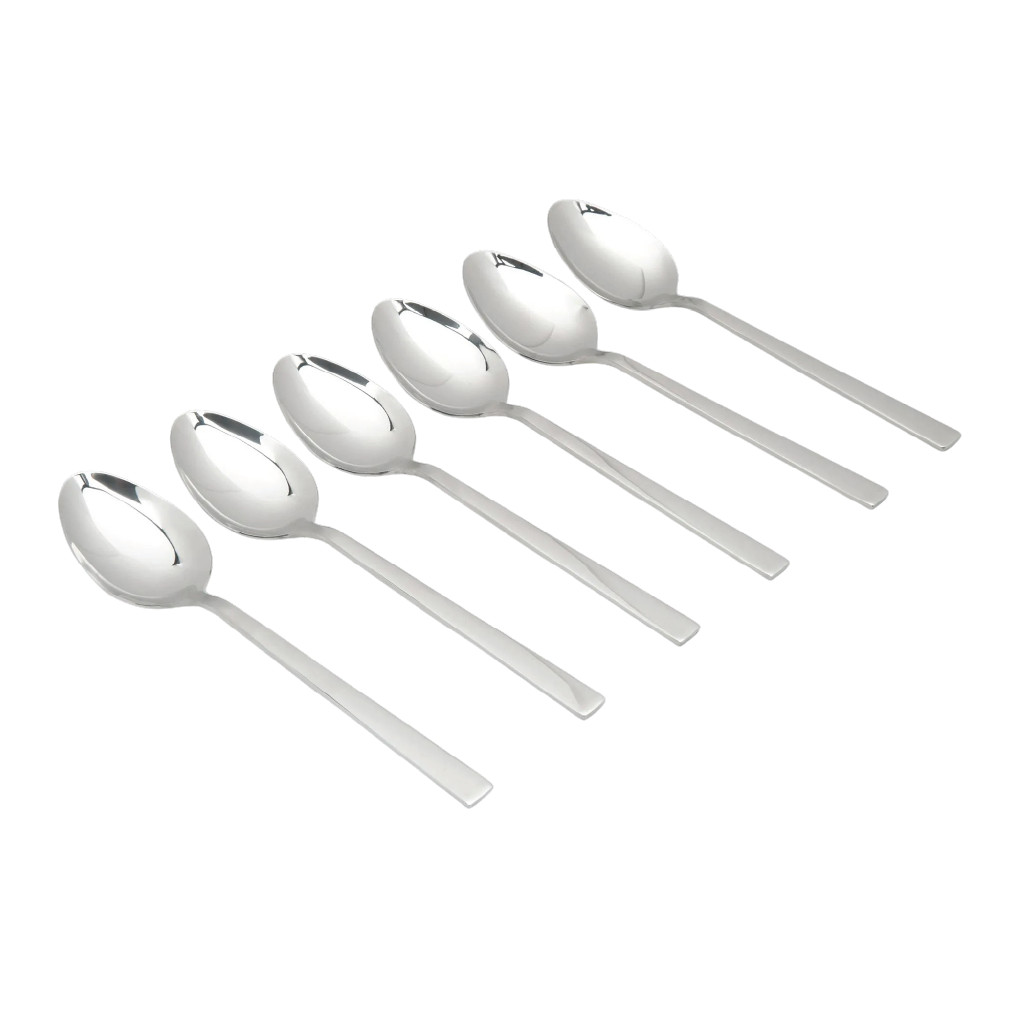 Girit Stainless Steel Dinner Spoon Set (6 Pcs) thumbnail 1