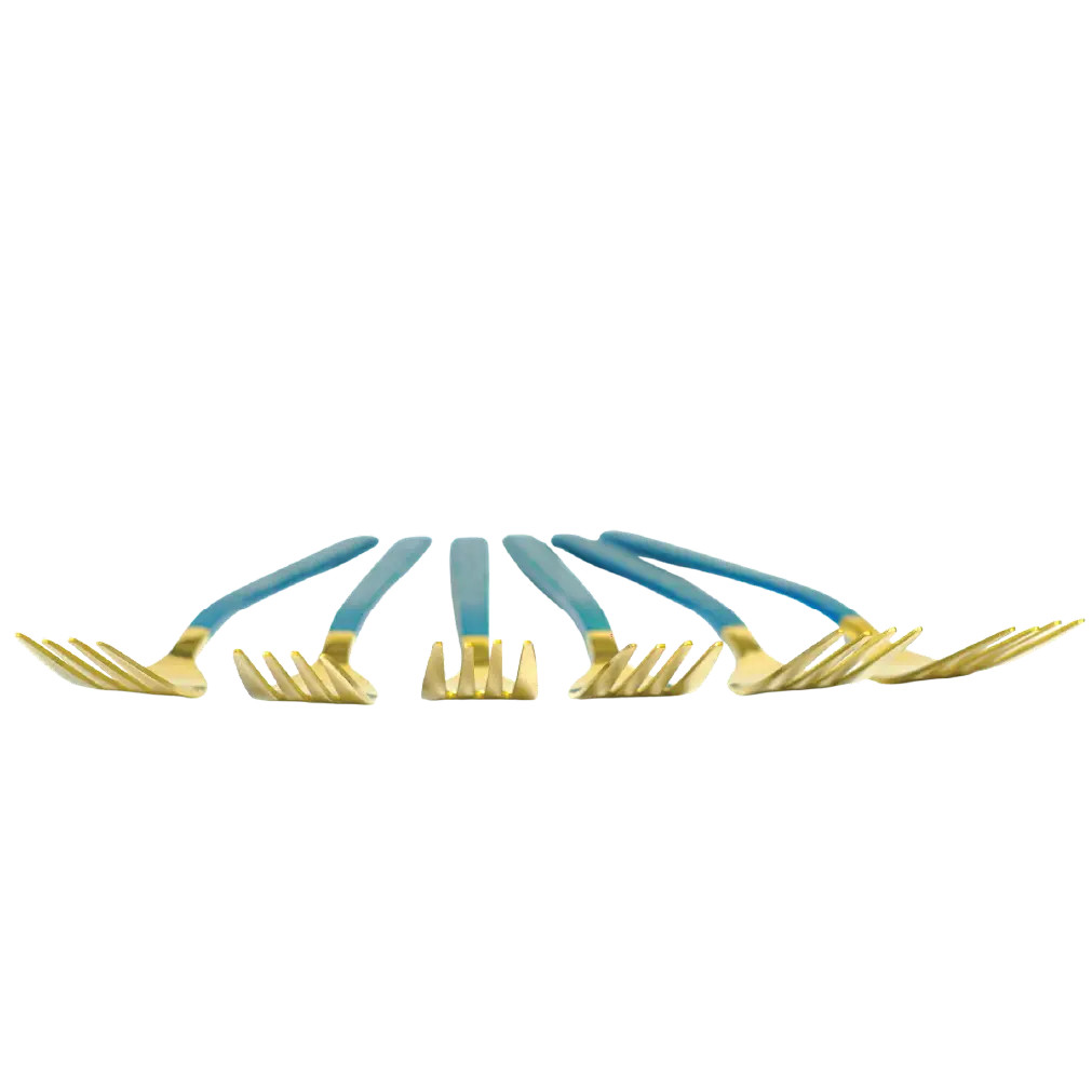 Premium Stainless Steel Table Fork Set (6 Pcs) thumbnail 3