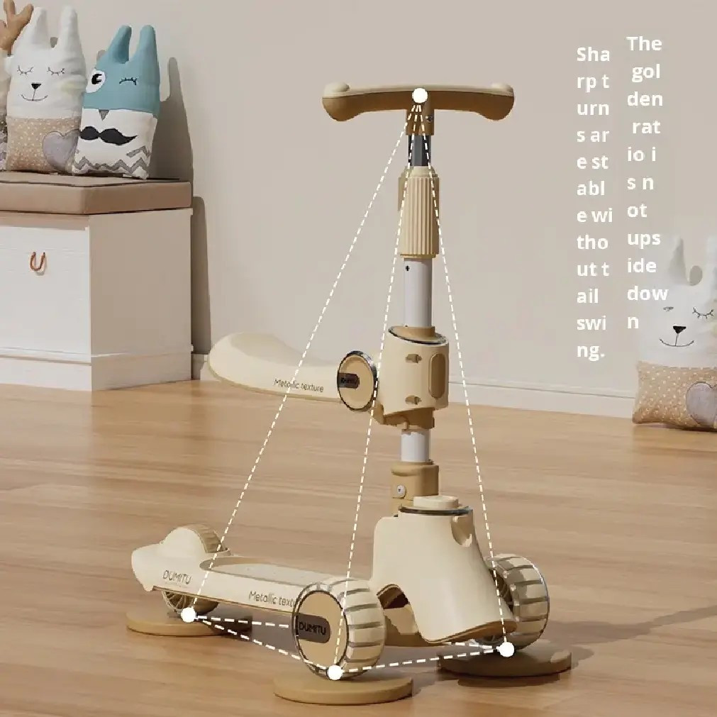 GlideJoy 3-Wheel Kids Scooter thumbnail 6