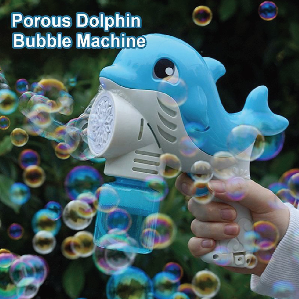 Dolphin Bubble Blaster – Electric Kids Bubble Machine thumbnail 1
