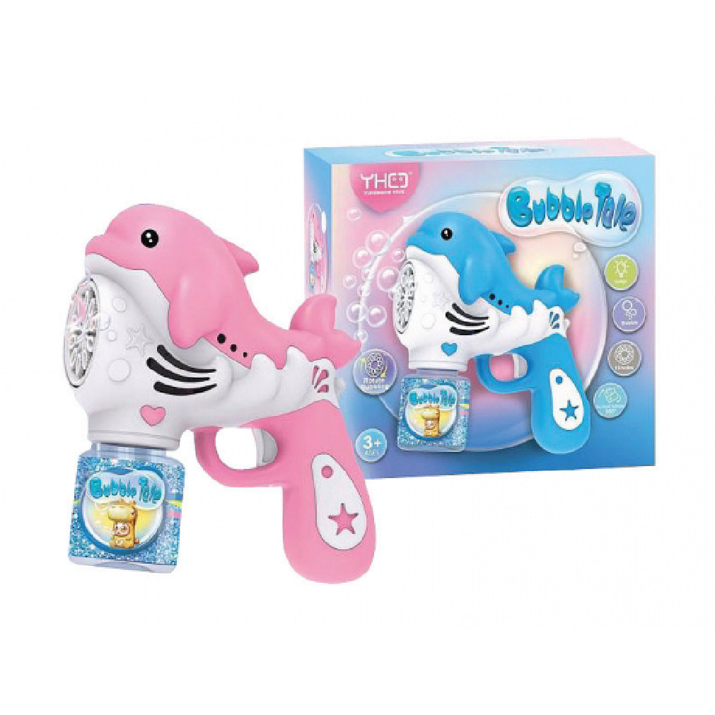 Dolphin Bubble Blaster – Electric Kids Bubble Machine thumbnail 3