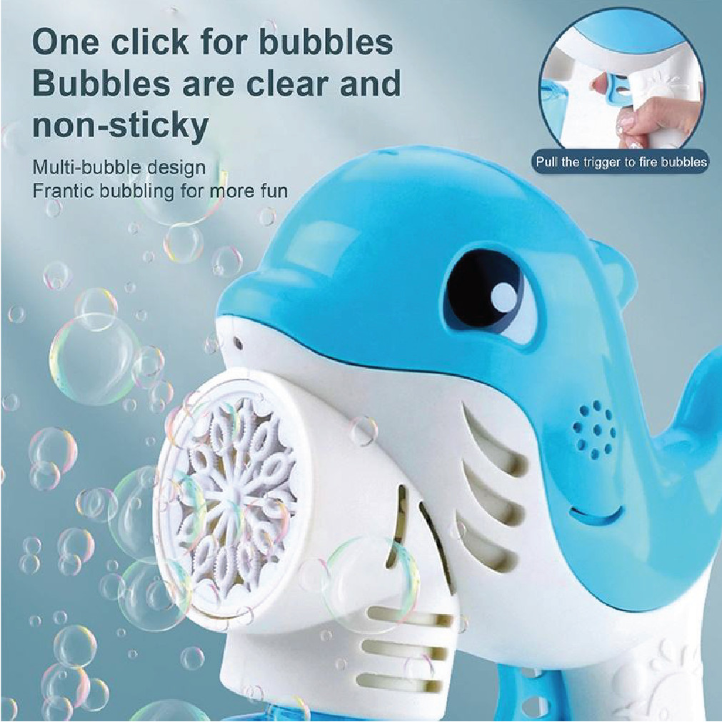 Dolphin Bubble Blaster – Electric Kids Bubble Machine thumbnail 13