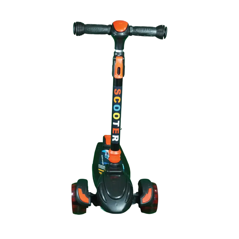 GlowRide 3-Wheel LED Kids Kick Scooter