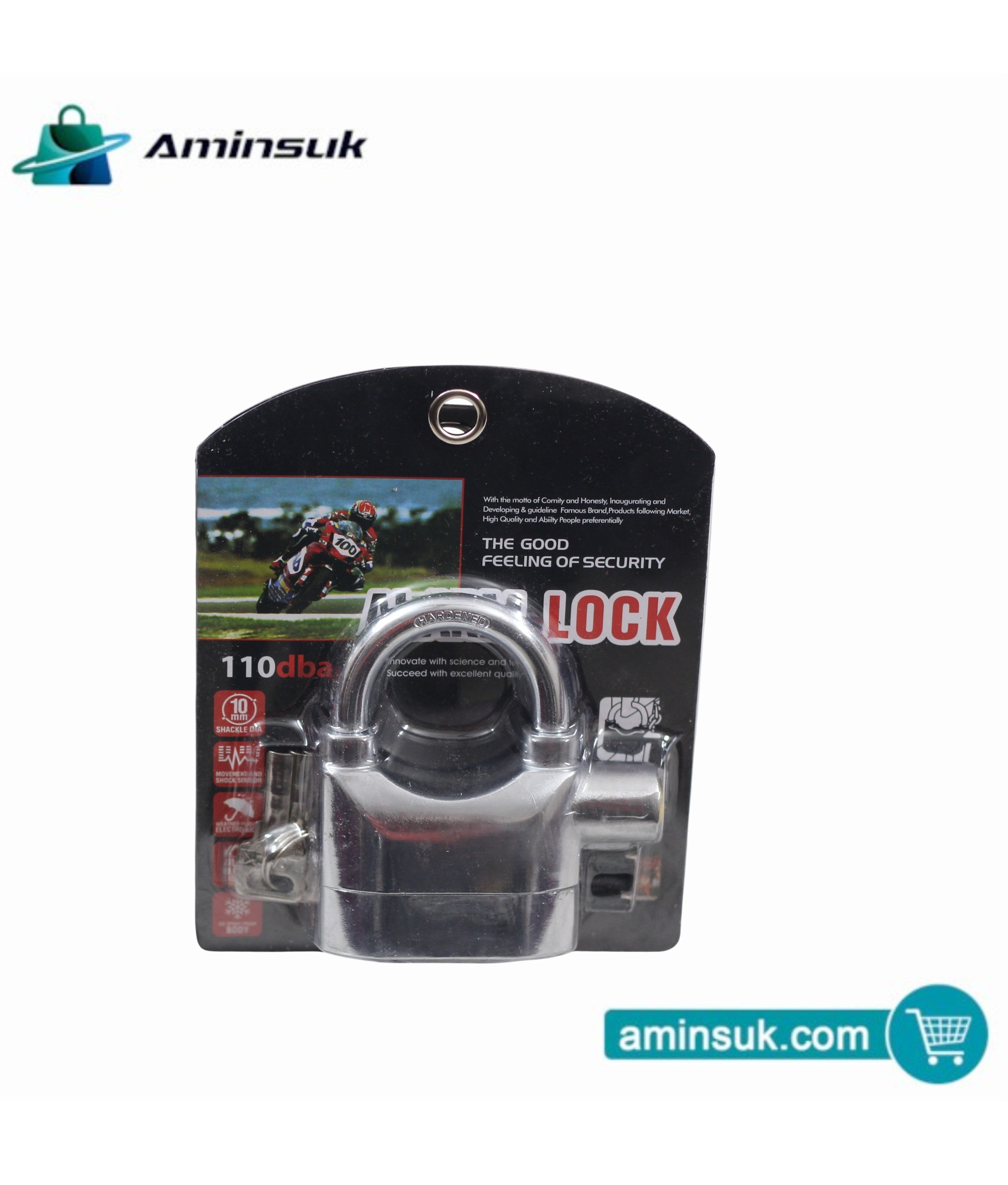 Security Alarm Lock(Silver Small)
