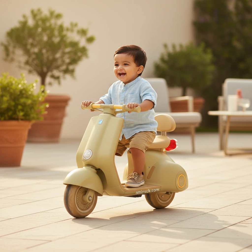Children’s Electric Sport Moto Scooter thumbnail 1