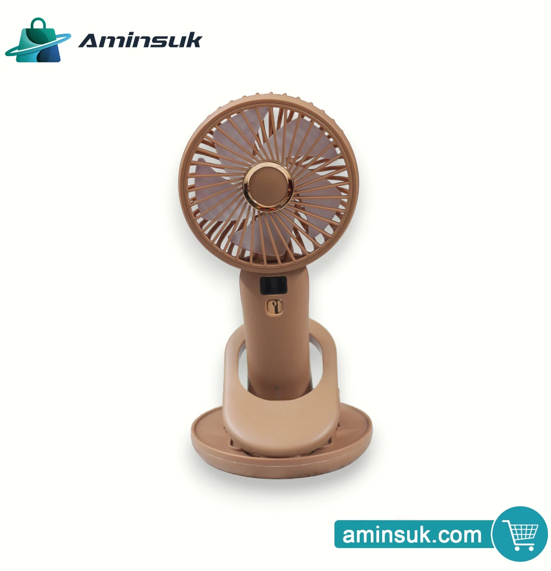 Portable Rechargeable Mini Fan | Handheld & Desk Fan thumbnail 5