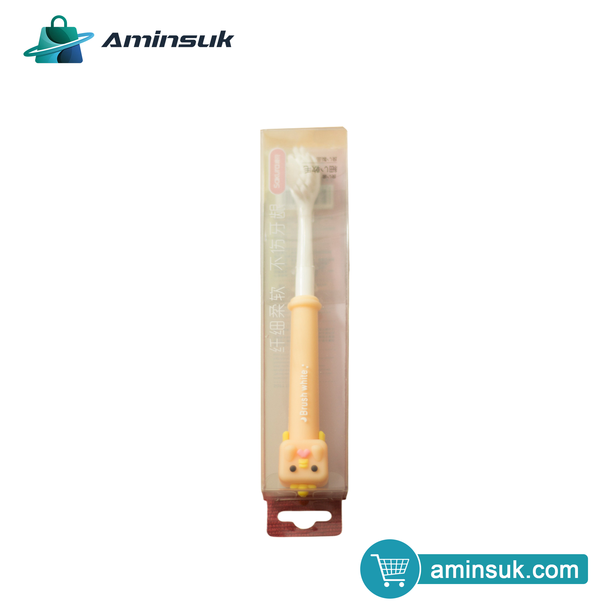4 Pcs Cute Cartoon Ultra Soft Bristle Kids Toothbrush thumbnail 3