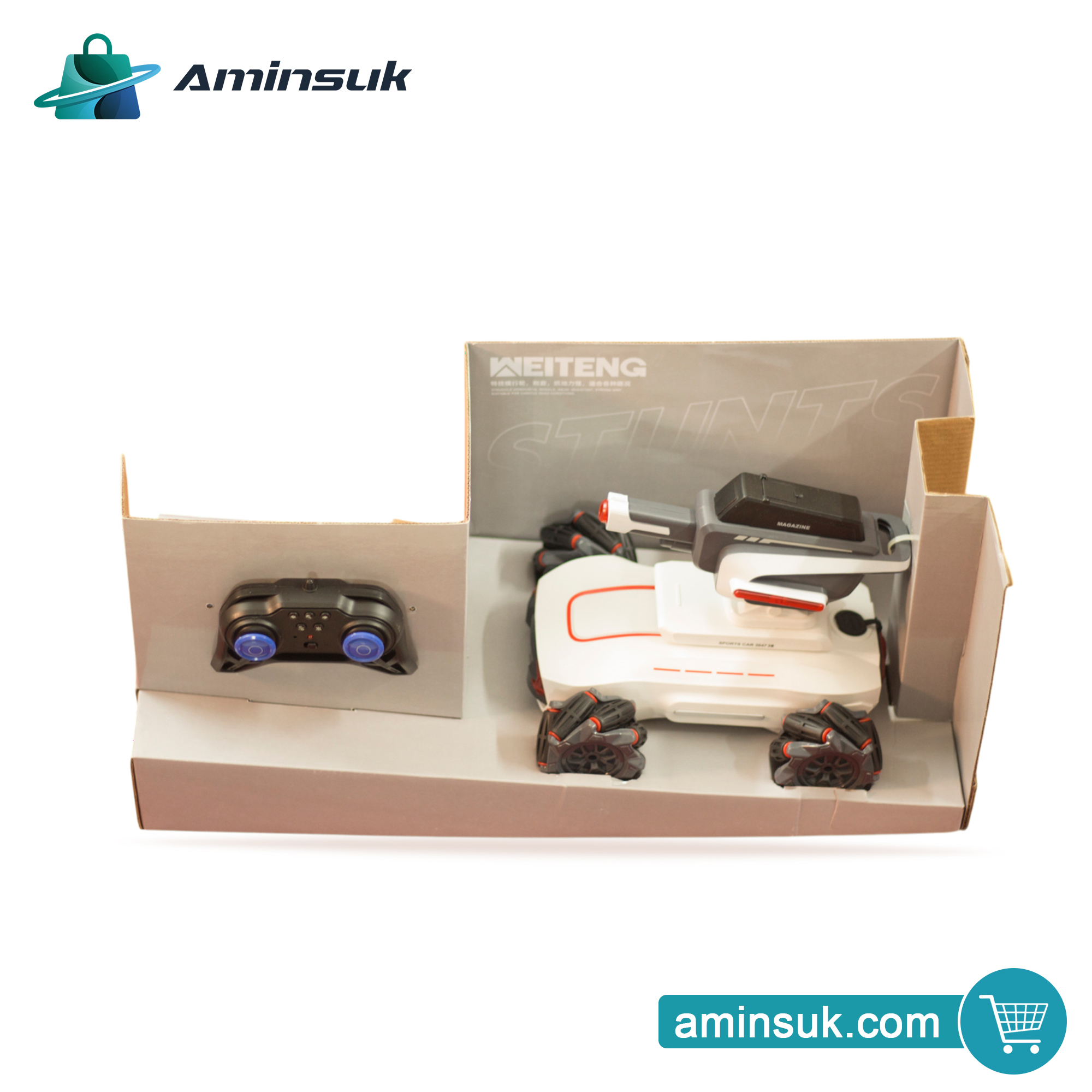 RC Stunt Tank Car – 360° Remote Control Rechargeable Tank thumbnail 2
