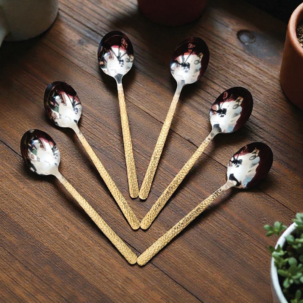 Premium Stainless Steel Table Spoon Set (6 Pcs) thumbnail 4