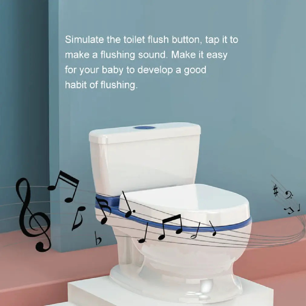 SmartFlush Musical Baby Potty Toilet thumbnail 3