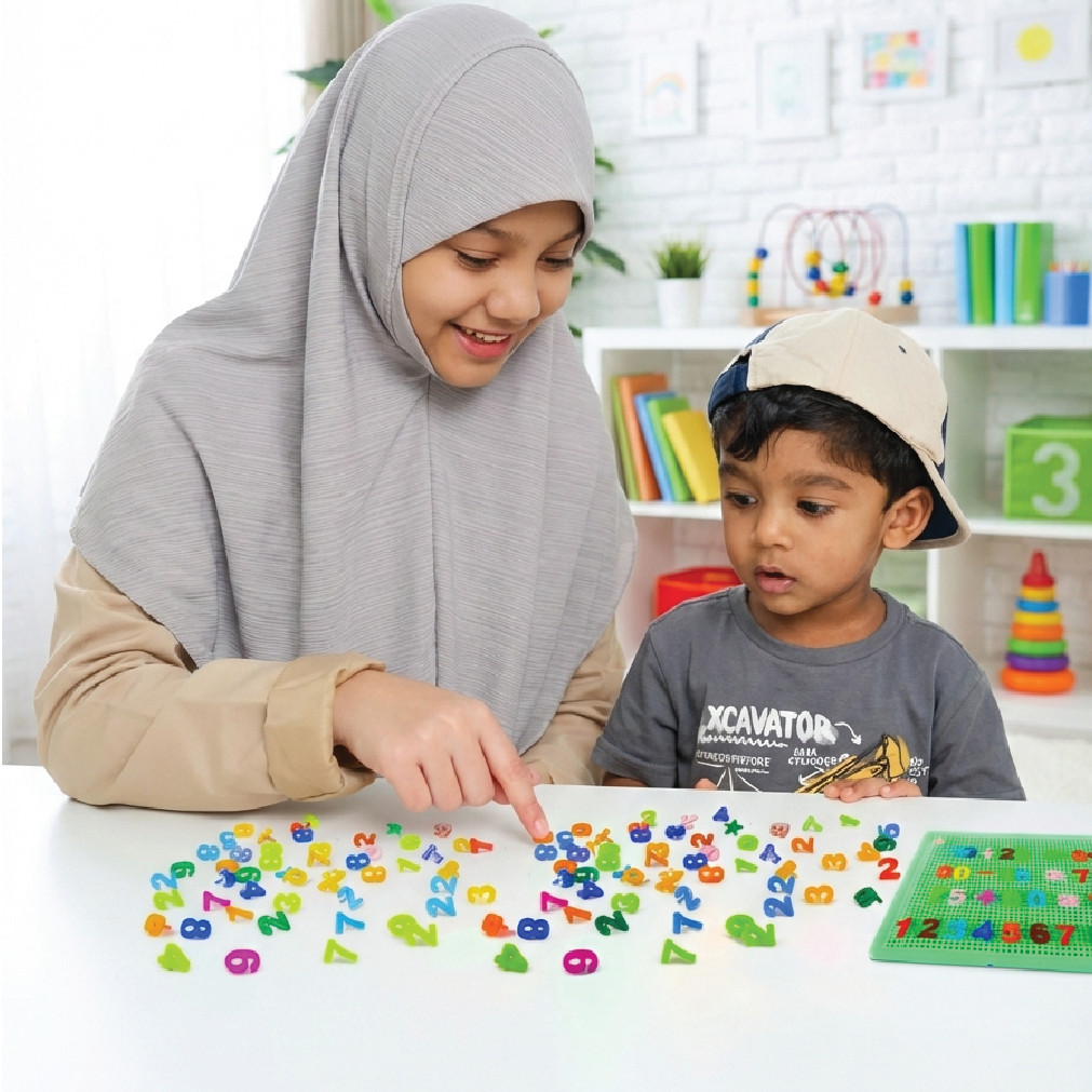 ABC Smart Peg Board Learning Blocks (182 Pcs) thumbnail 4