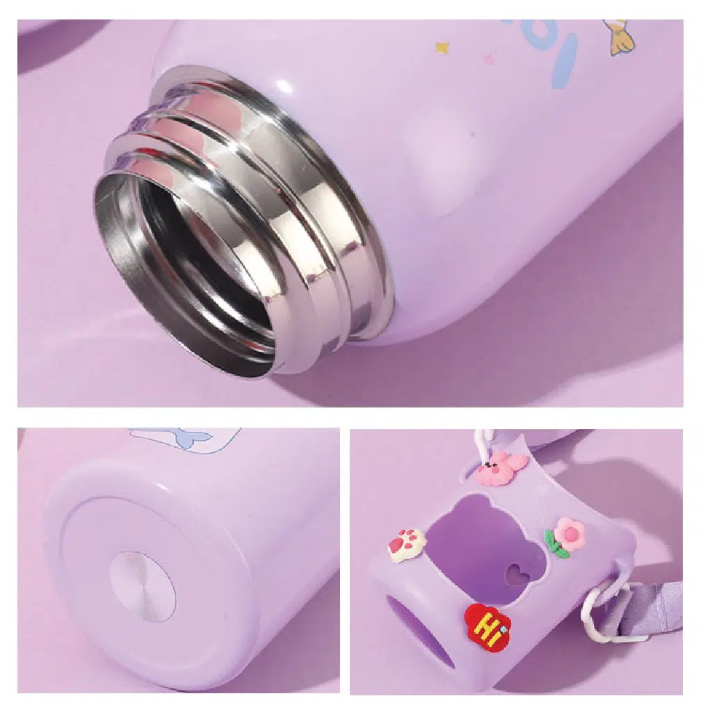 Kids Thermo Water Bottle 500ml – Premium Stainless Steel Leakproof thumbnail 5