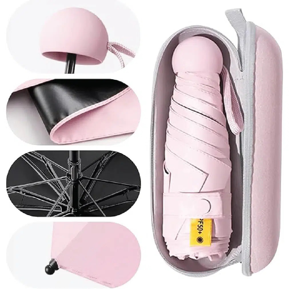 Mini Pocket Umbrella Bangladesh – Premium Capsule UV Protection by thumbnail 4
