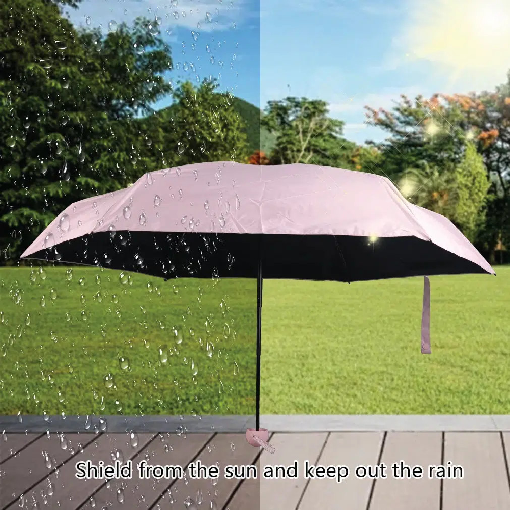 Mini Pocket Umbrella Bangladesh – Premium Capsule UV Protection by thumbnail 6