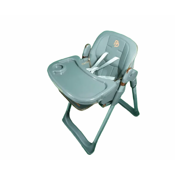 Adjustable baby feeding high chair by Aminsuk with removable tray