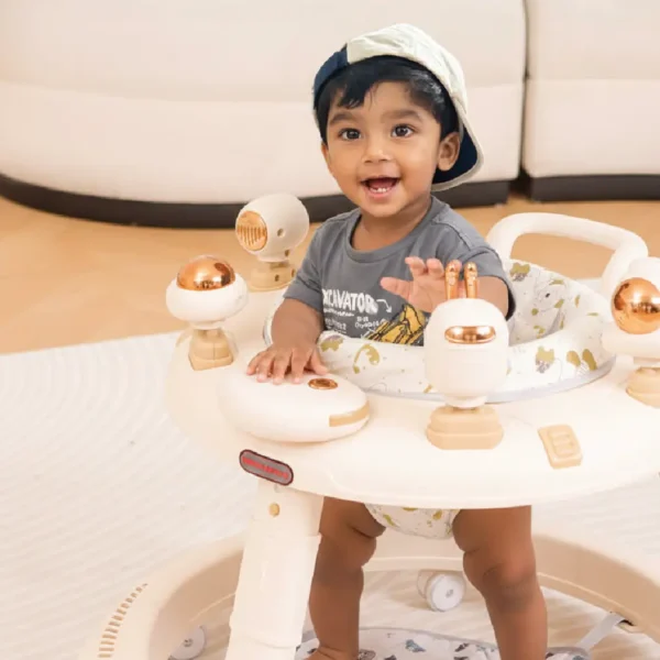 Aminsuk StepStart learning baby walker with smooth wheels