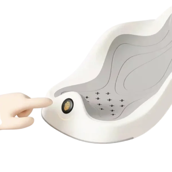 Temperature sensitive newborn baby bath chair by Aminsuk