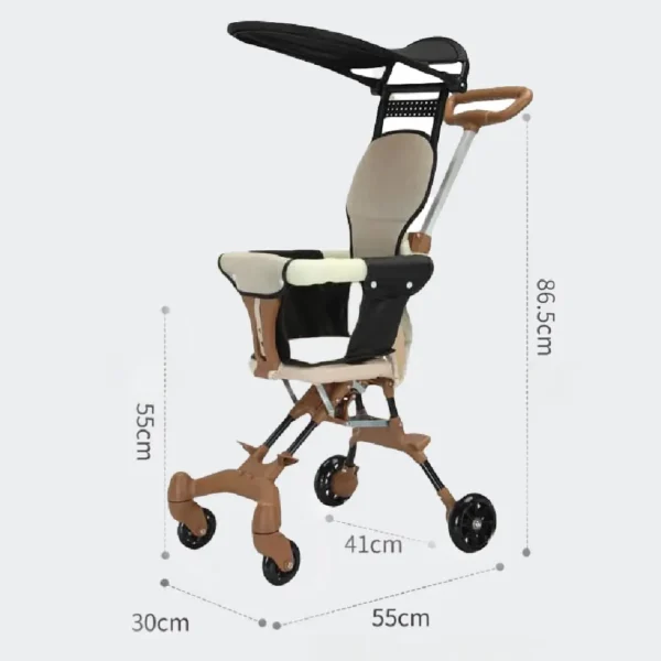 EasyGlide Foldable Lightweight Pushchair by Aminsuk