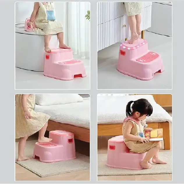 Aminsuk heavy duty anti slip step stool for home bathroom kitchen safe and stable design