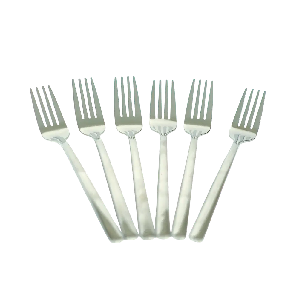 Aminsuk Prime Stainless Steel Dinner Fork Set 6 Pieces mirror polished forks