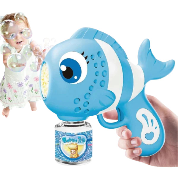 Automatic Fish Bubble Machine for Kids by Aminsuk