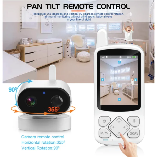 SOS emergency button elderly monitor camera system