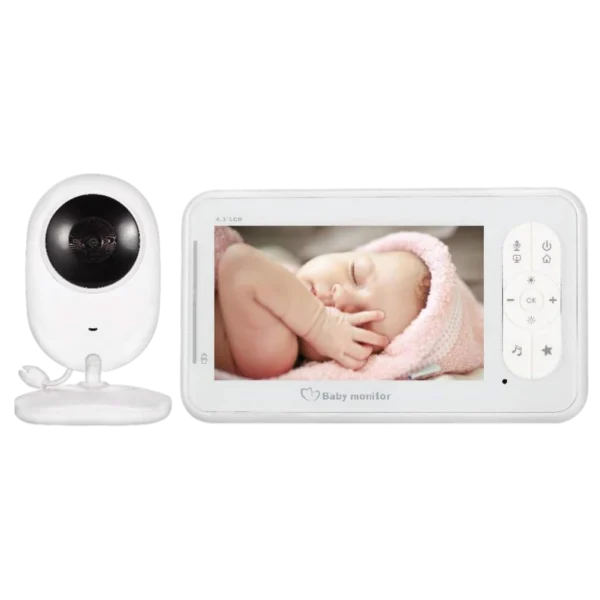Baby Monitor 4.3 Inch HD Wireless Camera with Screen
