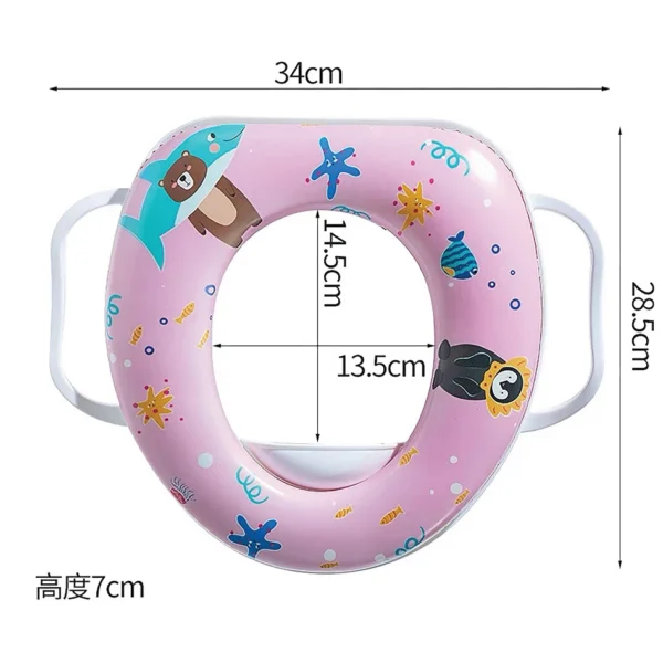 Kids toilet seat with handles Bangladesh